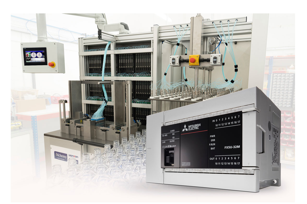 Mitsubishi Electric’s OEM Developer’s Kit consists of a PLC, HMI and programming software that can be used to develop new machines for a wide range of manufacturing and process industries.