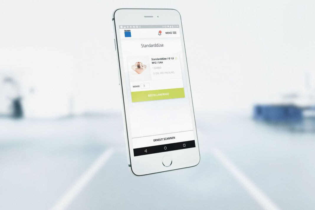 TRUMPF Easy Order App