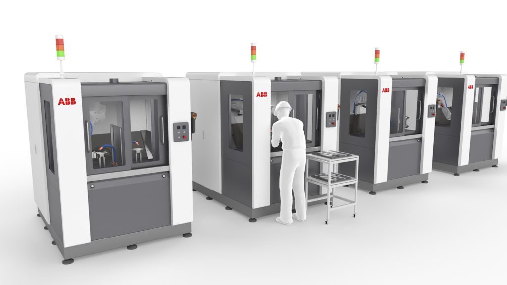ABB’s new OmniVance™ Machining Cell and Software simplify set-up while increasing production speed and flexibility