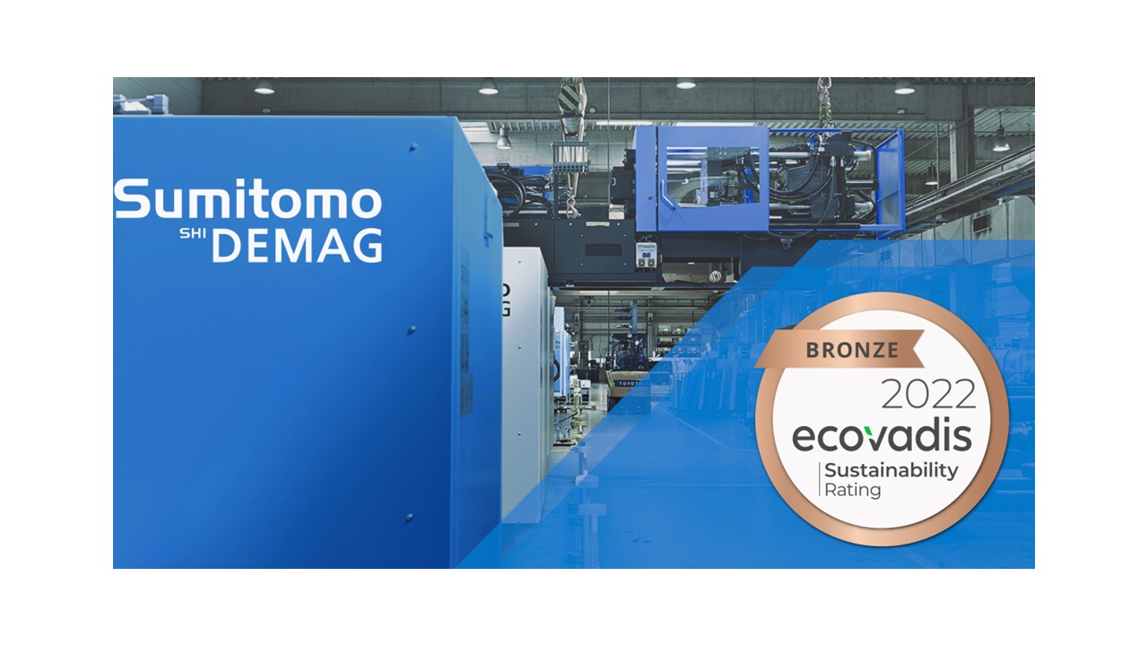 Bronze medal awarded to Sumitomo (SHI) Demag for sustainability achievements