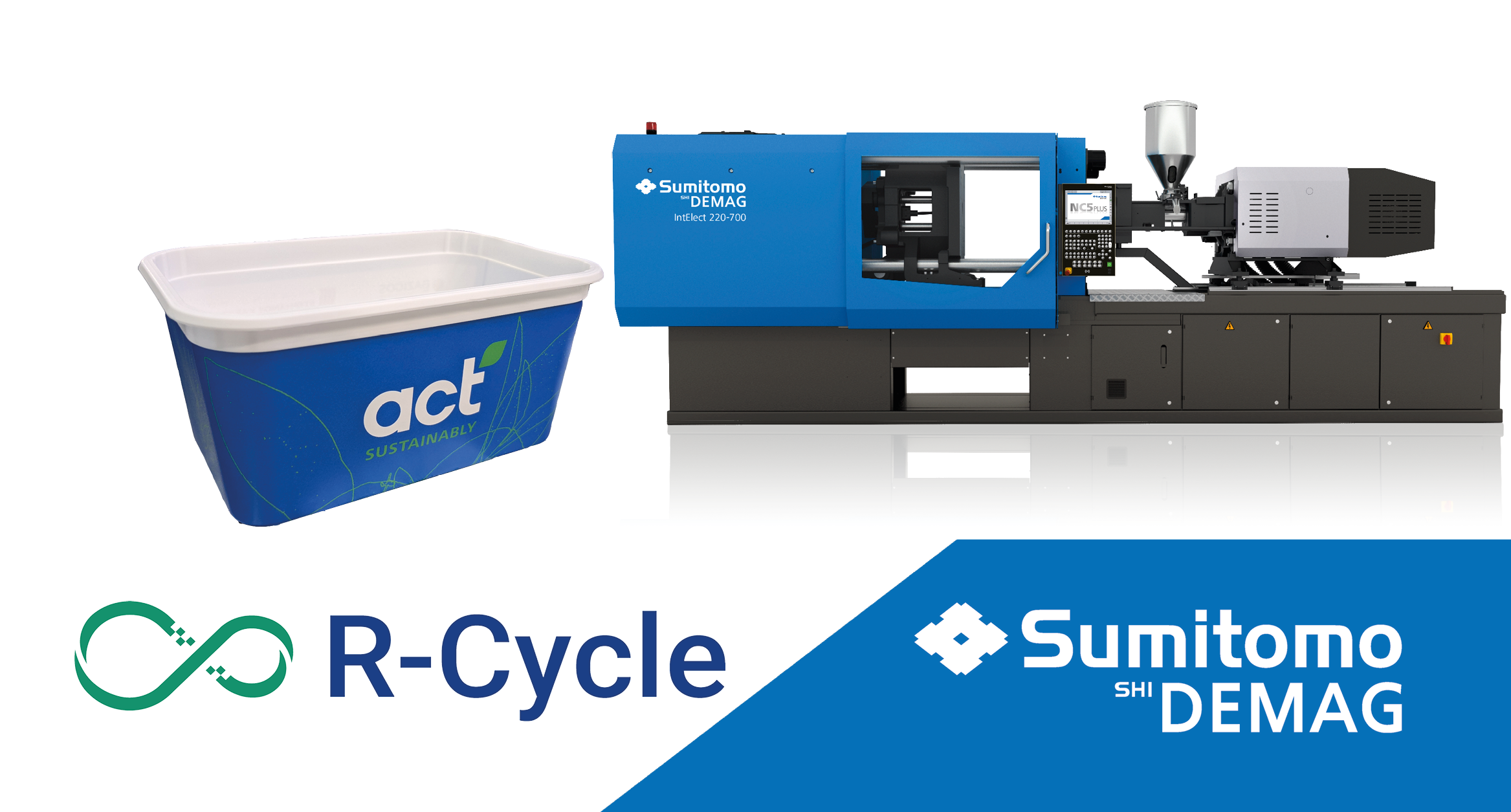 Sumitomo (SHI) Demag joins the R-Cycle Community