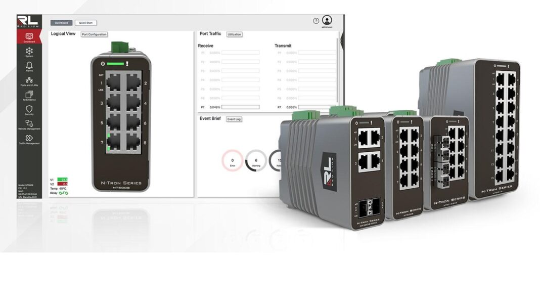New Gigabit Ethernet Switches From Red Lion Simplify Configuration With Robust Performance and Security Features
