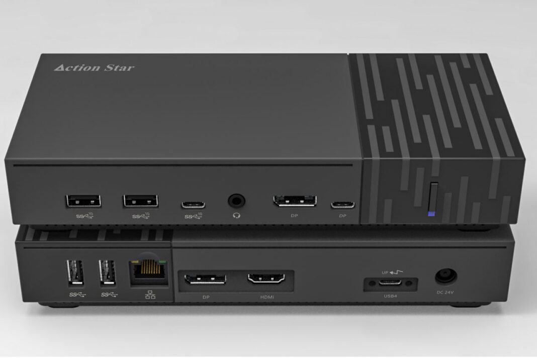 Action Star Technology Showcases World’s First USB4 Penta-4K120 Docking Station at Computex 2023