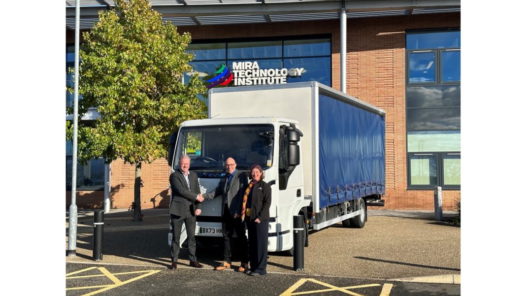 Battery-Electric TEVVA Truck Set To Drive Skills at Mira Technology Institute (MTI)