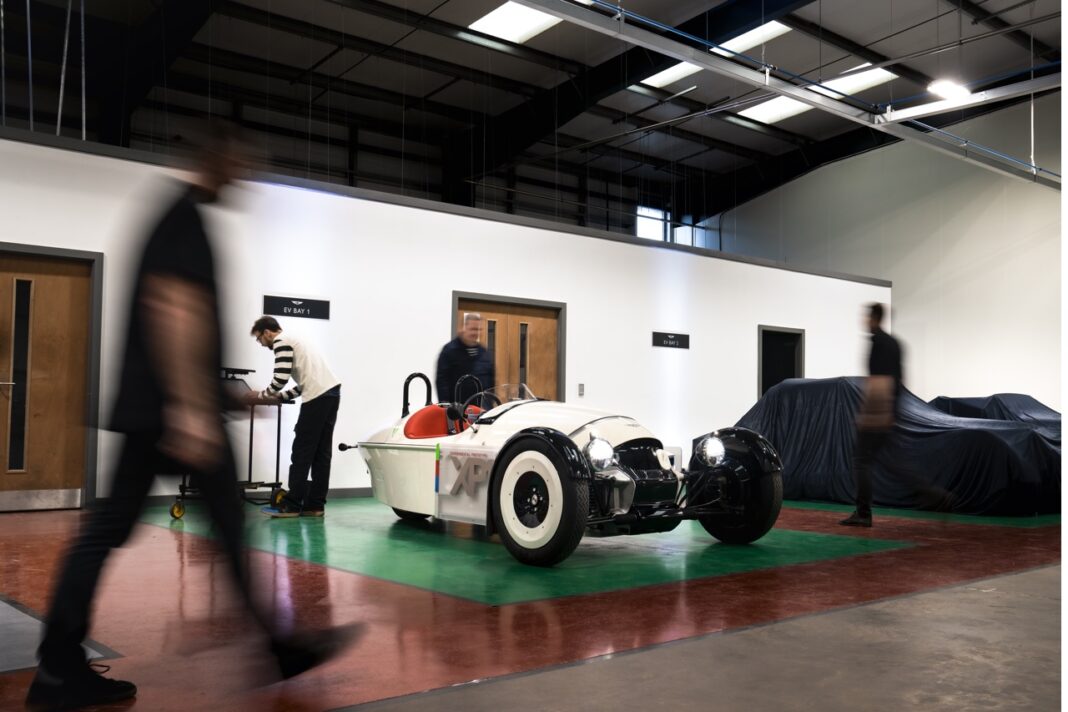 Fellten Collaborates with Morgan Motor Company to produce battery for XP-1, a new experimental prototype electric Morgan