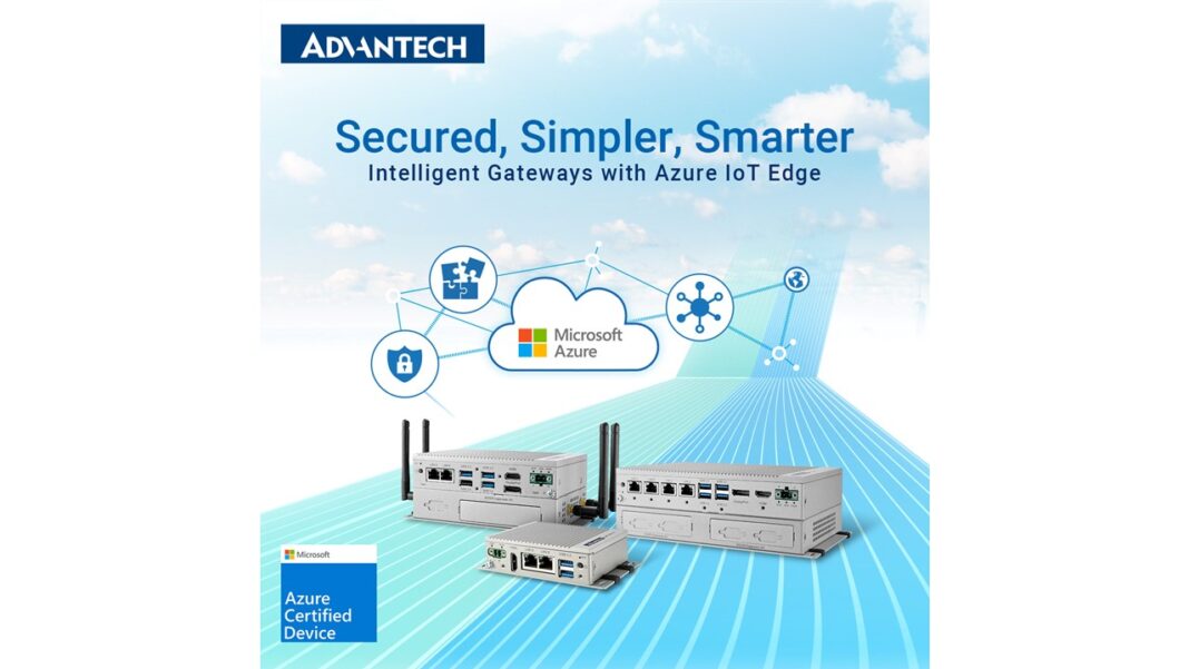 Advantech’s UNO-2000 V2 Edge IoT Gateways Now Certified to Run Microsoft Azure IoT Solution