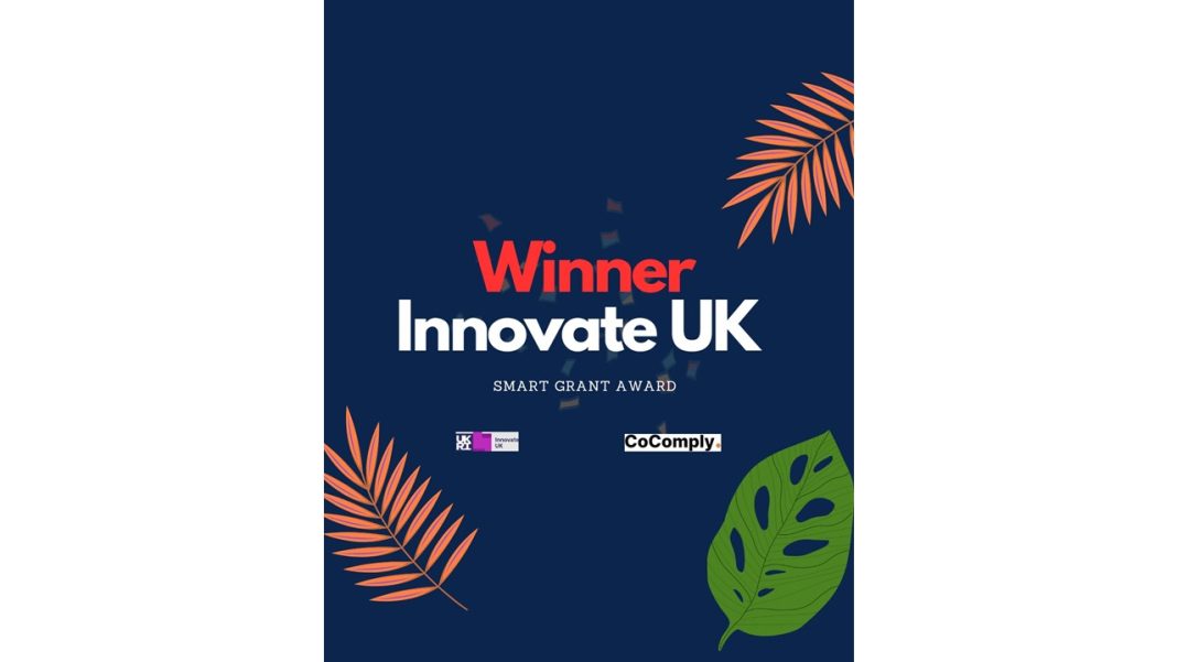 CoComply Wins Prestigious Innovate UK Award for Innovative IR35 Compliance Solution