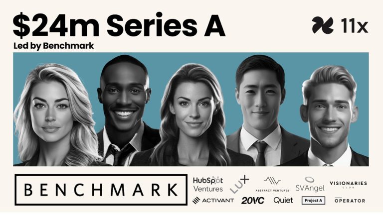 11x Secures $24 Million Series A Funding Led by Benchmark to Create the Future of Digital