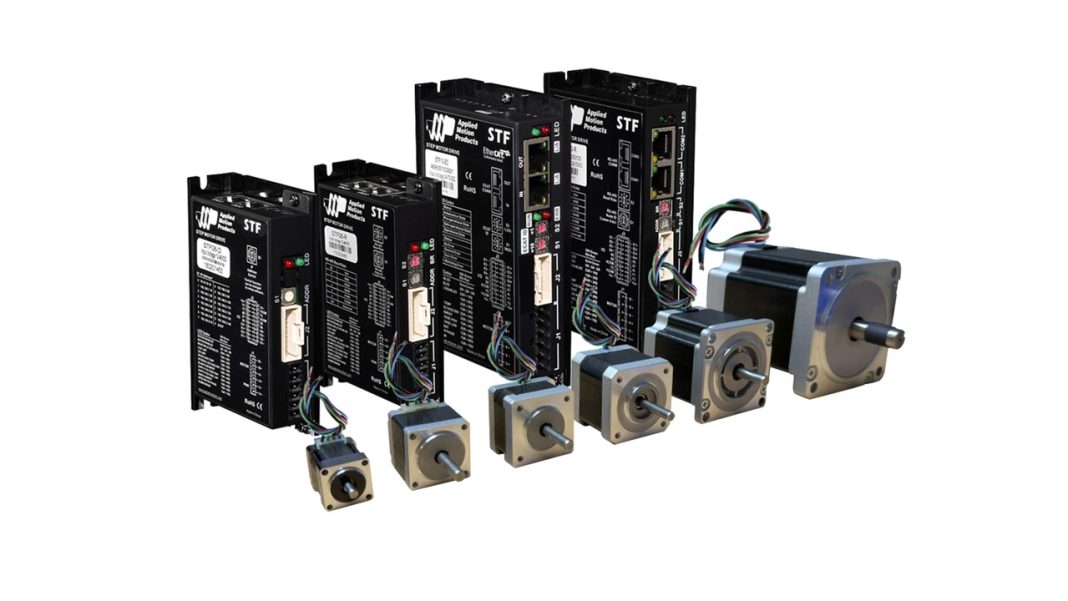 Applied Motion Products’ STF microstepping drives provide optimal use in real-time Industrial Ethernet motion control systems