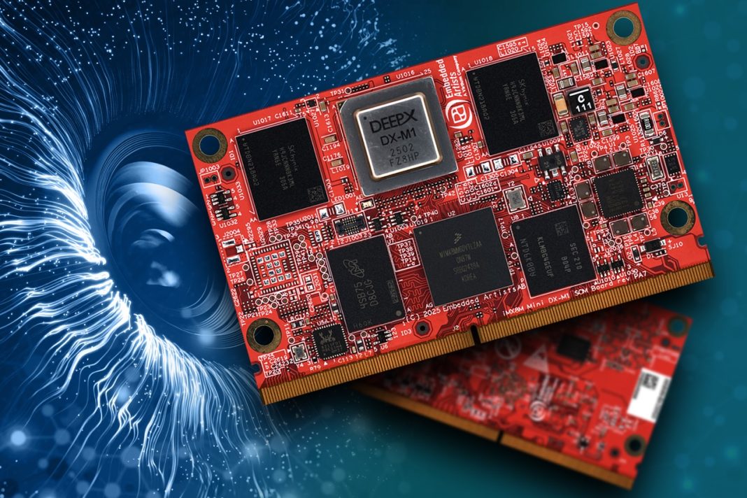 Virtium Embedded Artists launches industry’s first SOM to include on-board hardware AI accelerator chip