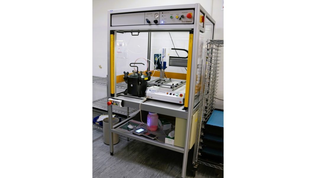 Dispensing robot pays for itself in a year