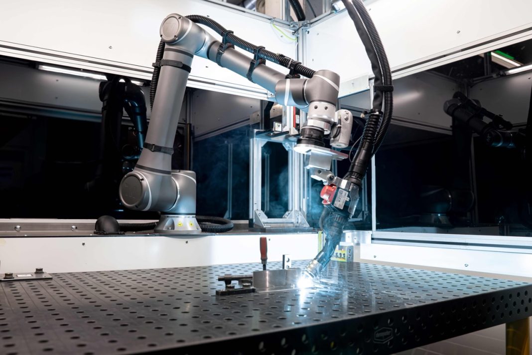 Gessmann presents new TM12S cobot welding cell at Blechexpo 2025 Gessmann presents new TM12S cobot welding cell at Blechexpo 2025