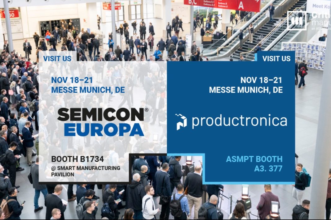 Critical Manufacturing Brings the Factory of the Future to Life with AI and Intelligent Operations at SEMICON Europa and productronica 2025 Critical Manufacturing Brings the Factory of the Future to Life with AI and Intelligent Operations at SEMICON Europa and productronica 2025
