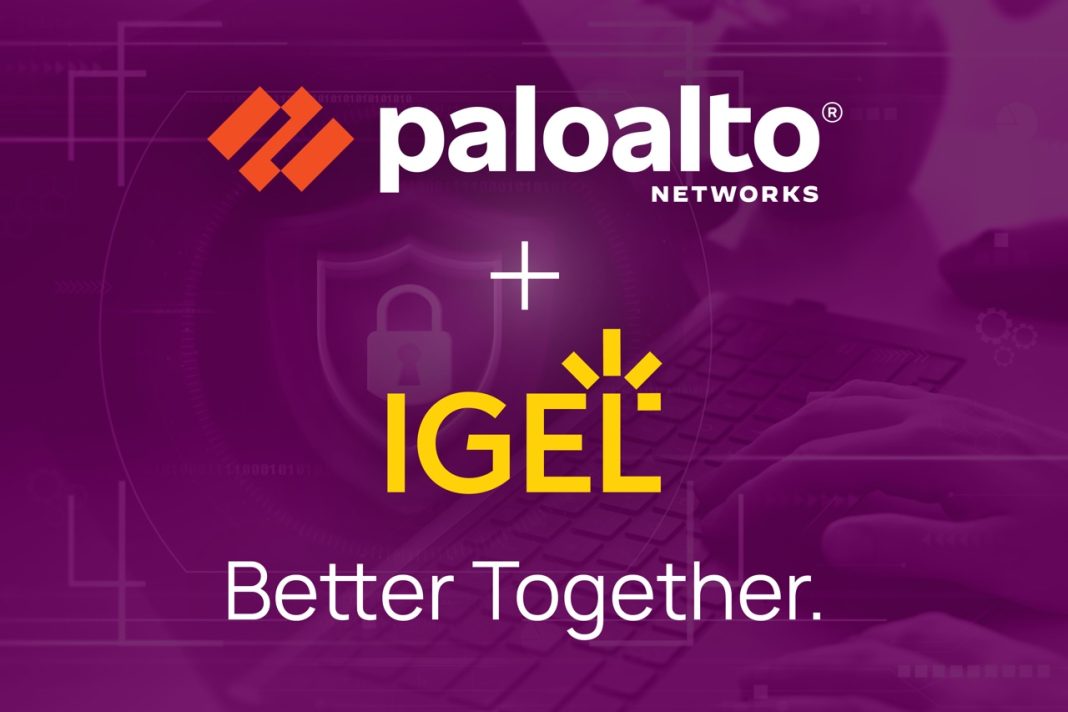 IGEL Teams with Palo Alto Networks to Elevate Enterprise Cybersecurity IGEL Teams with Palo Alto Networks to Elevate Enterprise Cybersecurity
