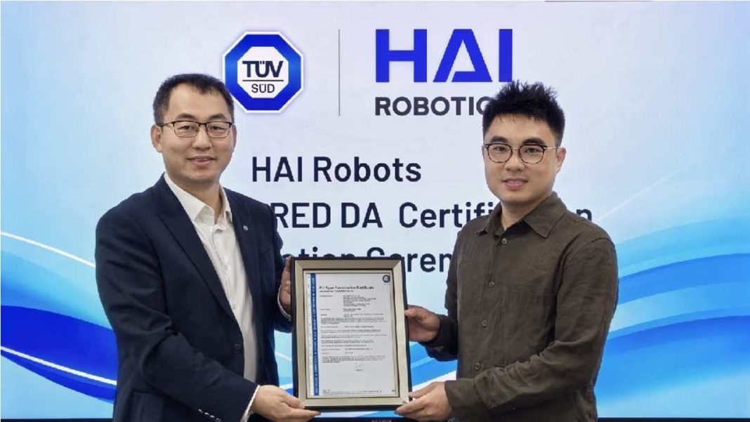 Hai Robotics Secures Radio Equipment Directive (RED) Articles 3.3(d) Compliance Hai Robotics Secures Radio Equipment Directive (RED) Articles 3.3(d) Compliance