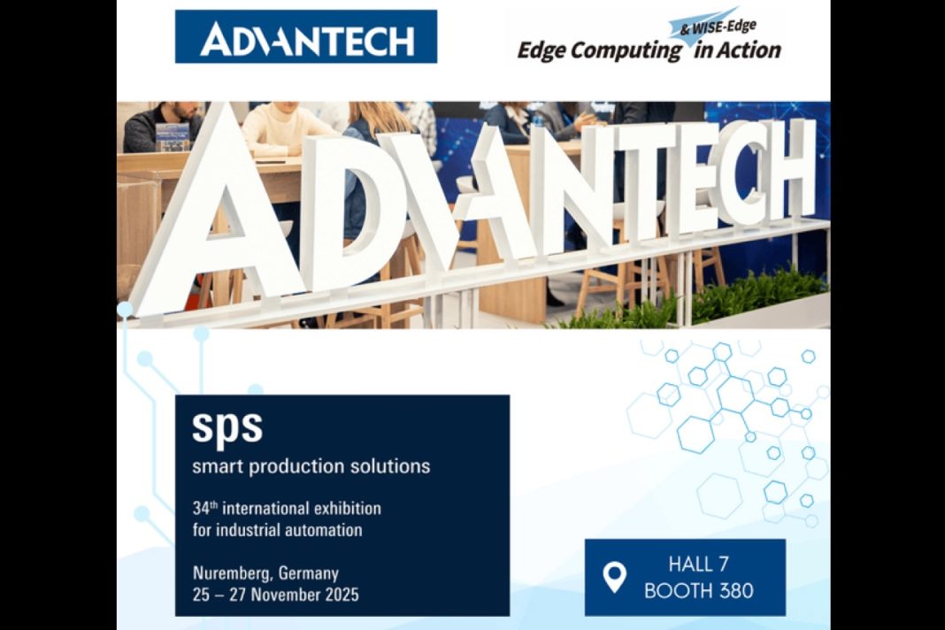 Advantech at SPS 2025: intelligent and connected ecosystems that drive real-time insights and innovation