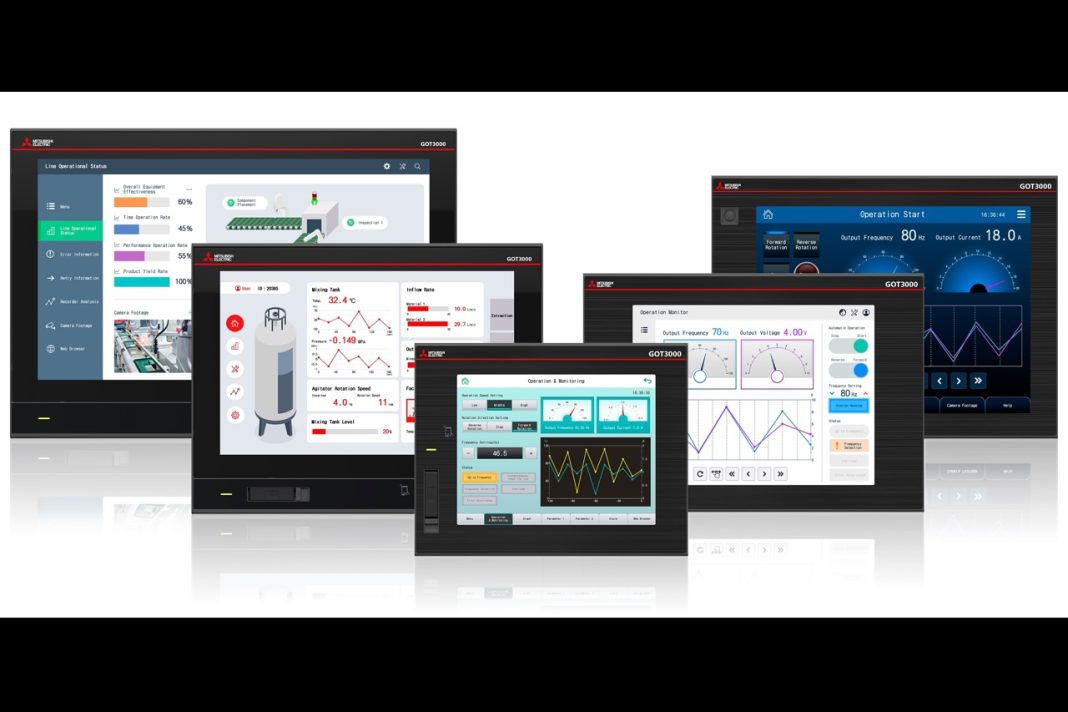 Mitsubishi Electric launches next-generation GOT3000 HMI