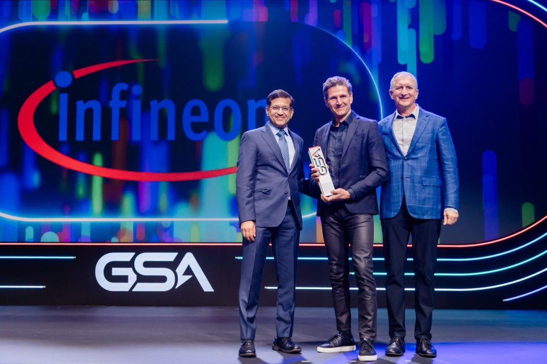 Infineon recognized as “Outstanding EMEA Semiconductor Company” with prestigious GSA Award