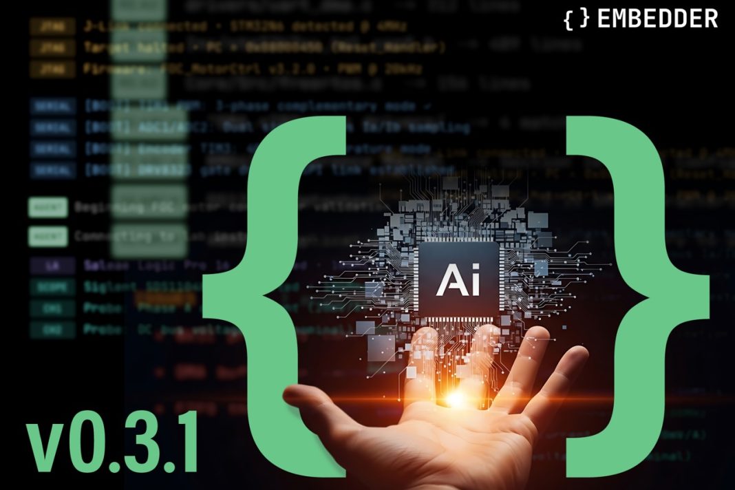 Embedder v0.3.1 nominated for embedded award 2026 as AI firmware platform moves into production