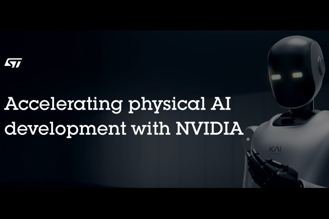 STMicroelectronics accelerates global adoption and market growth of Physical AI with NVIDIA