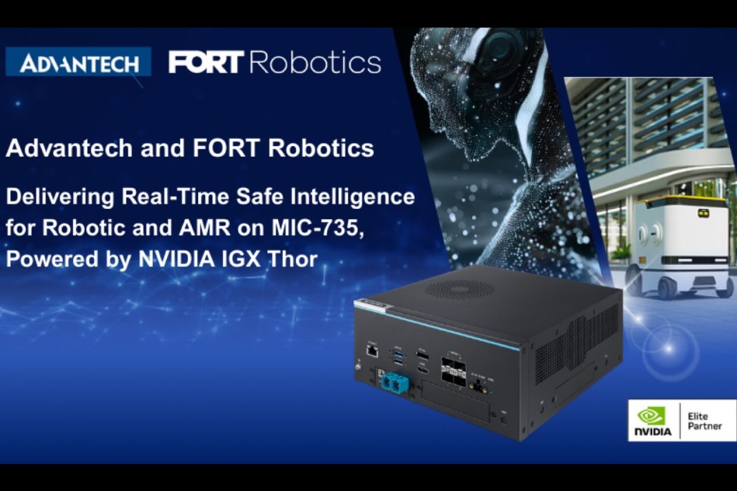 Advantech and FORT Robotics Collaborate to Advance Safe Physical AI on MIC-735