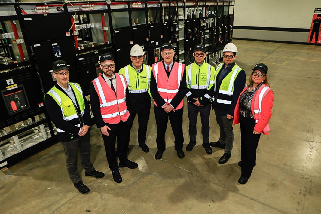 Vertiv Welcomes Secretary of State to its Campsie Site as Expansion Progresses; Hiring Momentum Continues Across Ireland and Northern Ireland Vertiv Welcomes Secretary of State to its Campsie Site as Expansion Progresses; Hiring Momentum Continues Across Ireland and Northern Ireland