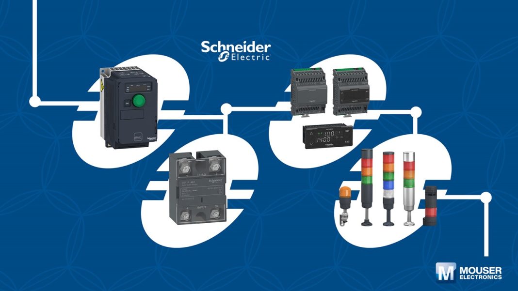 Mouser Electronics Shipping Wide Selection of Industrial Solutions from Schneider Electric Mouser Electronics Shipping Wide Selection of Industrial Solutions from Schneider Electric