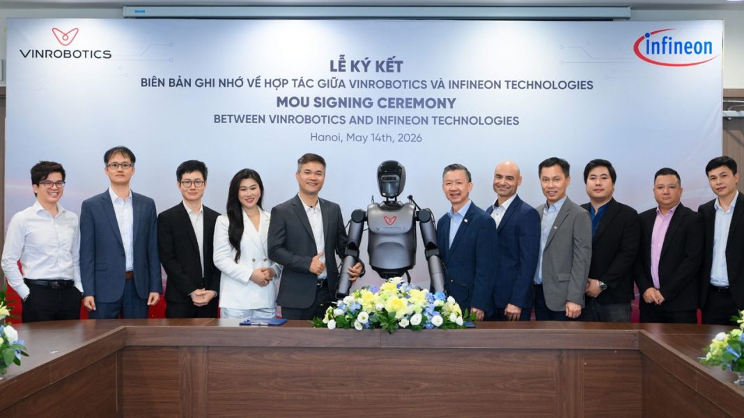 Infineon and Vingroup's VinRobotics Form Partnership to Shape the Future of Humanoid Robots