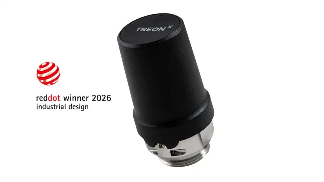 Treon Industrial Node X Vibration Sensor Wins Prestigious Red Dot Product Design Award Node X Vibration Sensor