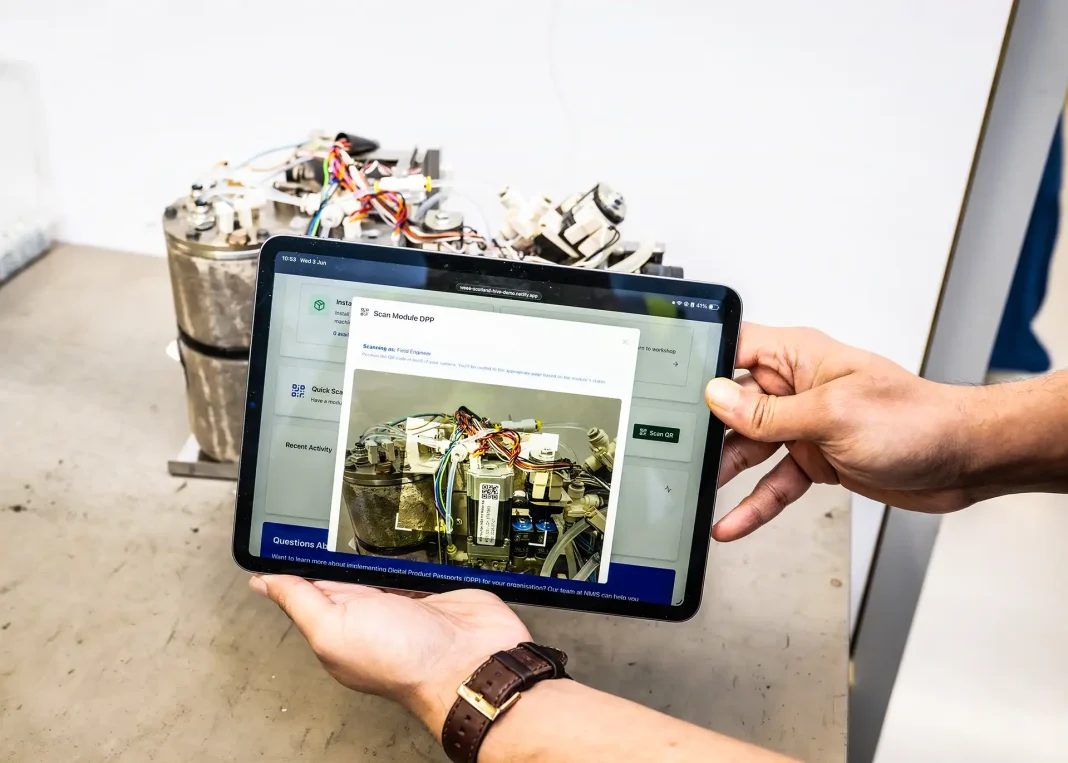 Glasgow circular economy firm helps pioneer digital product passport technology Glasgow circular economy firm helps pioneer digital product passport technology