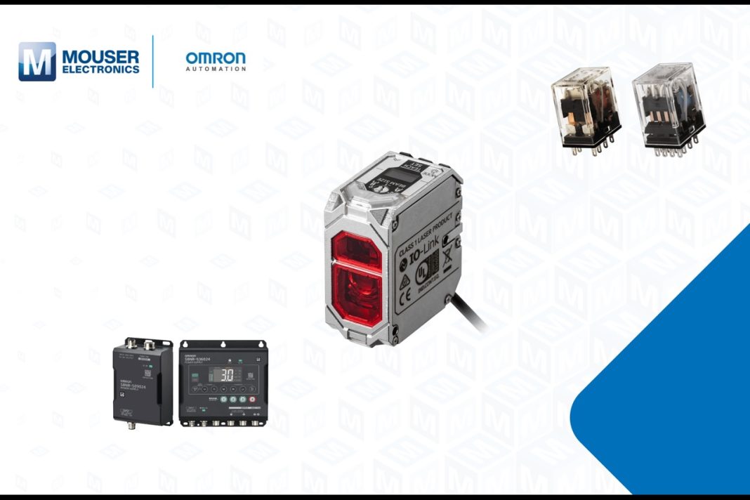 Authorised Distributor Mouser Electronics Stocking the Latest Products and Solutions from Omron Industrial Automation Authorised Distributor Mouser Electronics Stocking the Latest Products and Solutions from Omron Industrial Automation