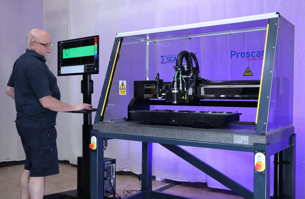 Scantron Unveils Next-Generation Proscan 3D Line Defect Detection and Measurement System (DDMS) Scantron Unveils Next-Generation Proscan 3D Line Defect Detection and Measurement System