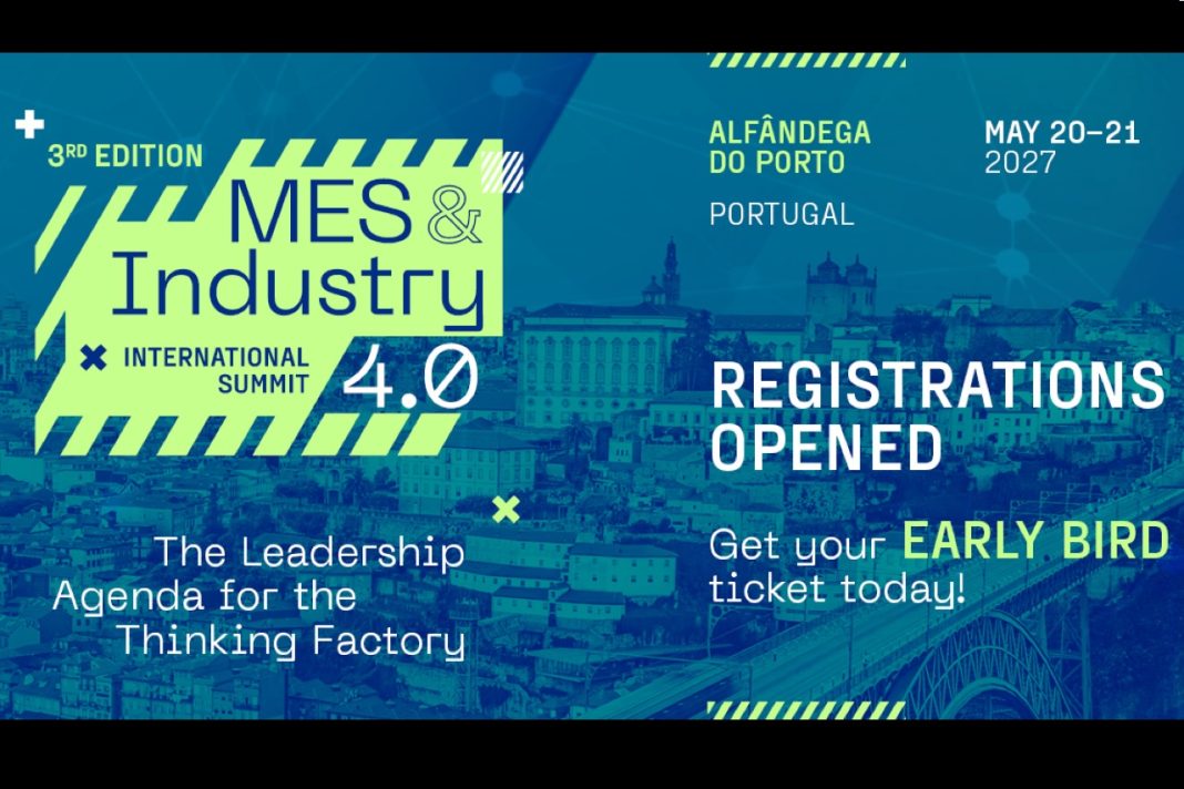 Manufacturing leaders gathered at the MESI 4.0 Summit at Alfândega do Porto conference venue in Porto, Portugal
