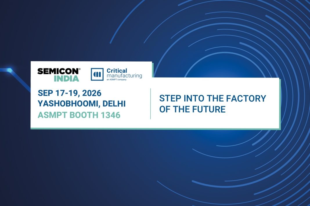 Critical Manufacturing to Showcase MES-Powered Industrial Operations Platform for Intelligent Semiconductor Manufacturing at SEMICON India 2026 Critical Manufacturing to Showcase MES-Powered Industrial Operations Platform for Intelligent Semiconductor Manufacturing at SEMICON India 2026