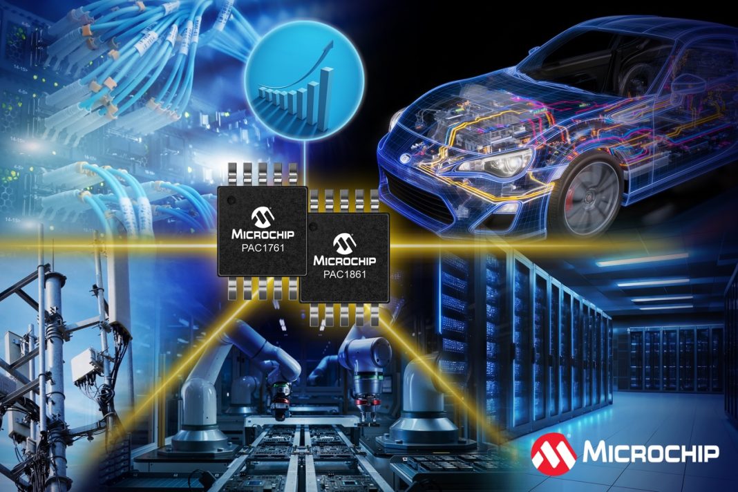 Microchip.jpg Microchip Technology PAC1761 and PAC1861 65V digital power monitor ICs for 48V power architecture applications
