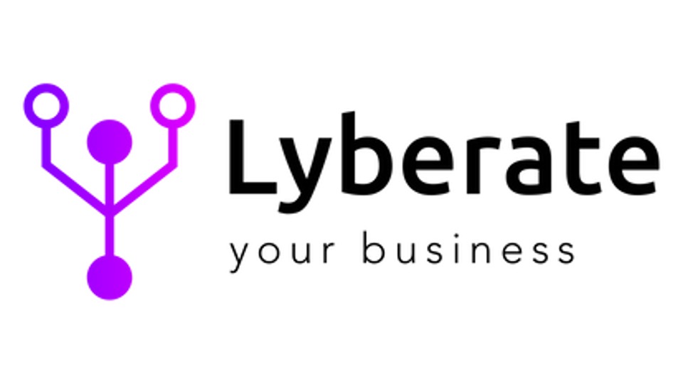 Lyberate co-founders Pinder Takhar, Nick Millward and Daveyon Mayne presenting their AI customer engagement platform
