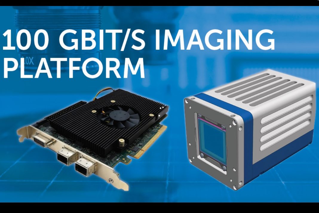 Teledyne Adimec S-105A110 high-resolution camera and Xtium3-QSFP28 frame grabber for semiconductor inspection