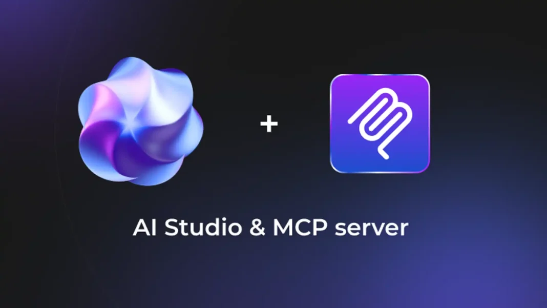 AI-Studio-and-MCP-server.webp Factory floor worker using a tablet interface powered by Poka AI Studio industrial AI agents for connected work
