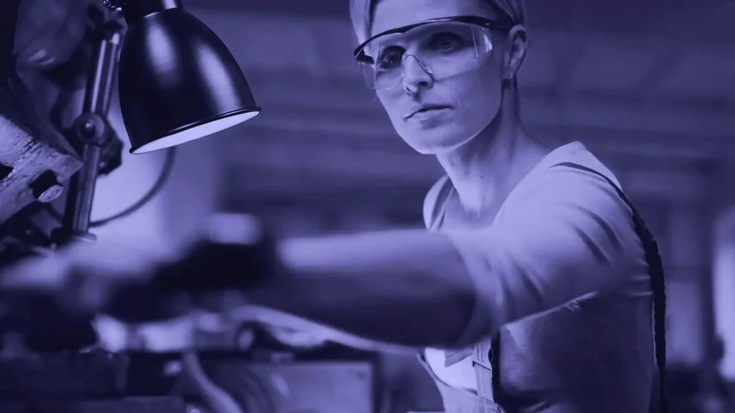 Xometry AI-powered manufacturing marketplace dashboard showing EMEA manufacturing data and analytics for 2027 outlook report
