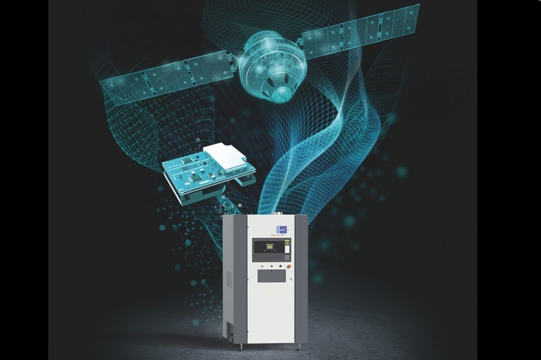 Rehm Thermal Systems RDS UV LED curing system displayed at SMTA Guadalajara 2026 award ceremony in Mexico