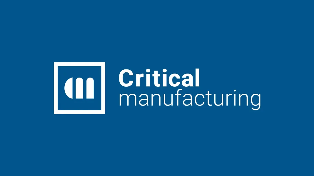 Critical Manufacturing booth at SEMICON West Smart Manufacturing Pavilion showcasing semiconductor factory intelligence platform